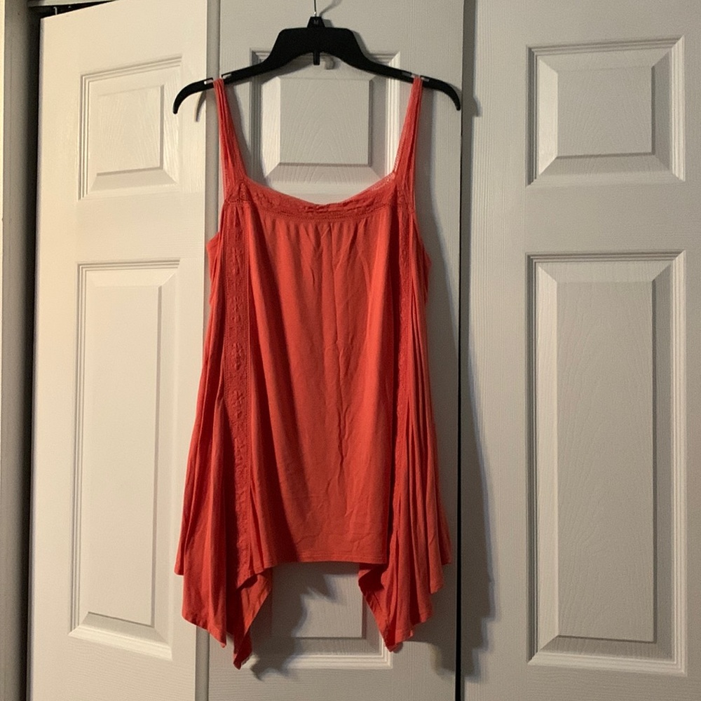 Cupio Coral Tunic Shirt L